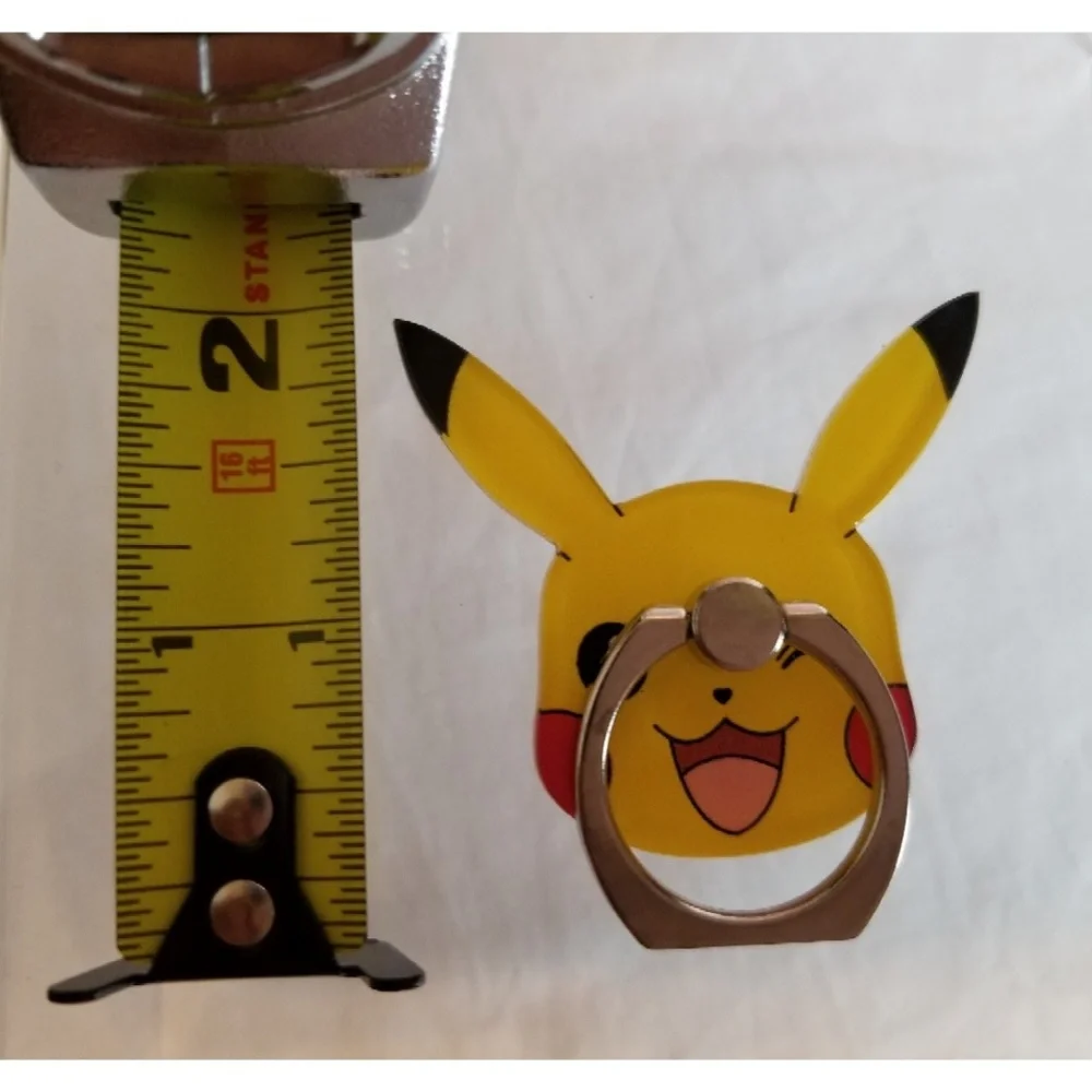 Pikachu Phone Ring Grip Holder Kickstand Electric Pokemon New